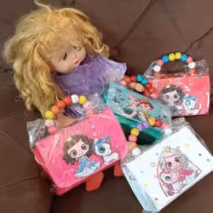 کیف دخترانه کوچک همراه بند دستی و بلند