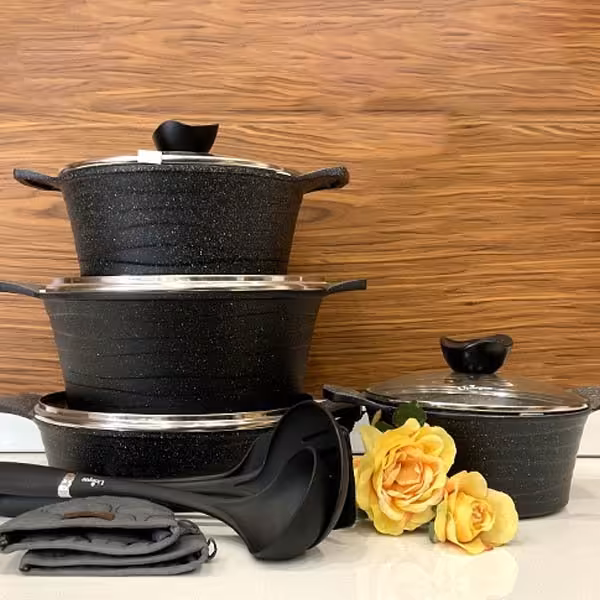 سرویس قابلمه 11 پارچه یونیک مدل لاین