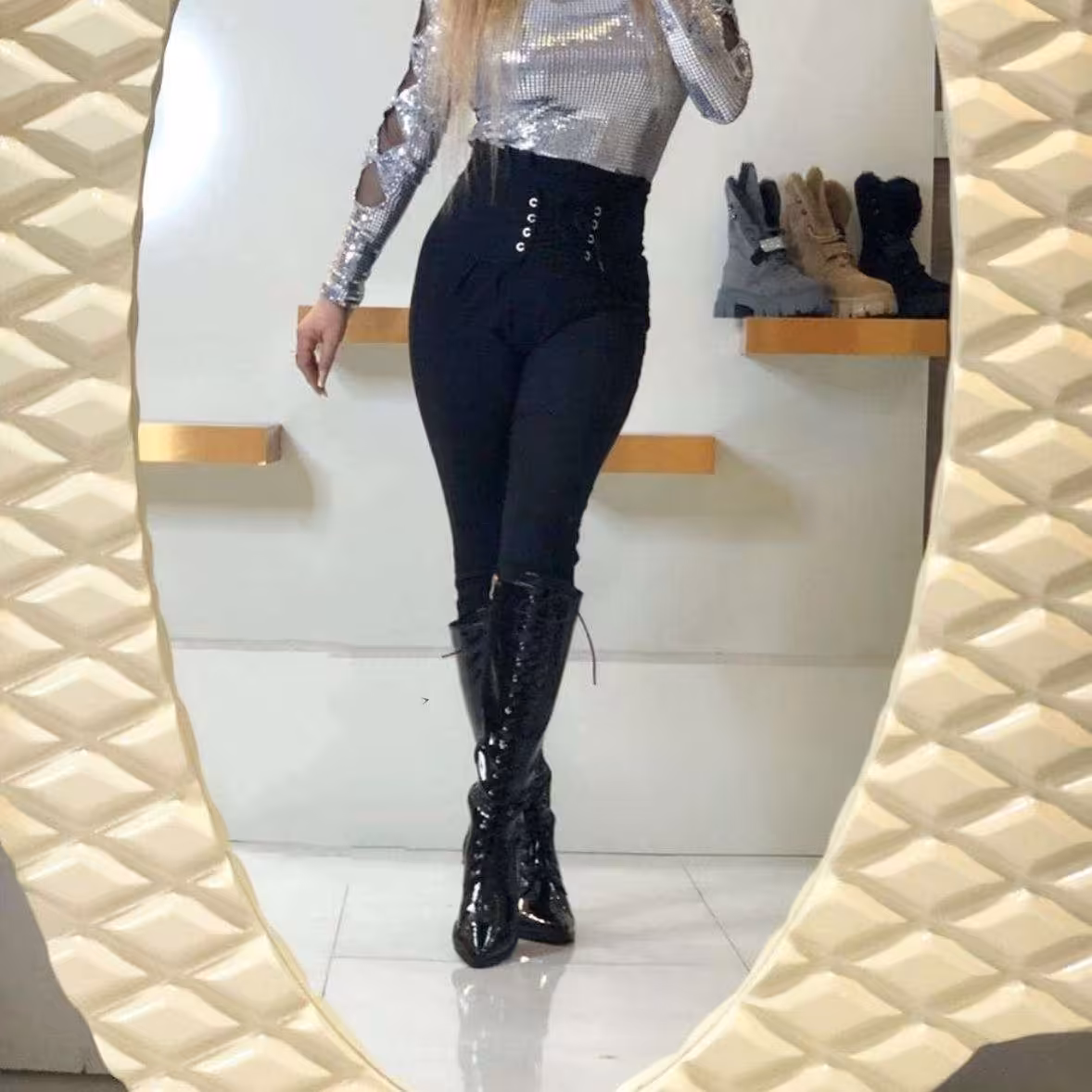 شلوار کتان الیزابت