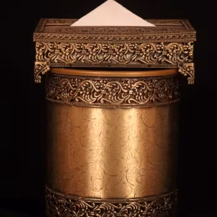 سطل و دستمال گرد آنتیک