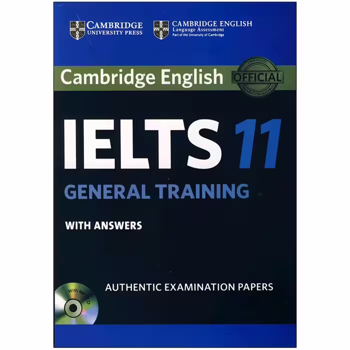 کتاب زبان آیلتس کمبریج 11 جنرال  Ielts cambridge 11 general