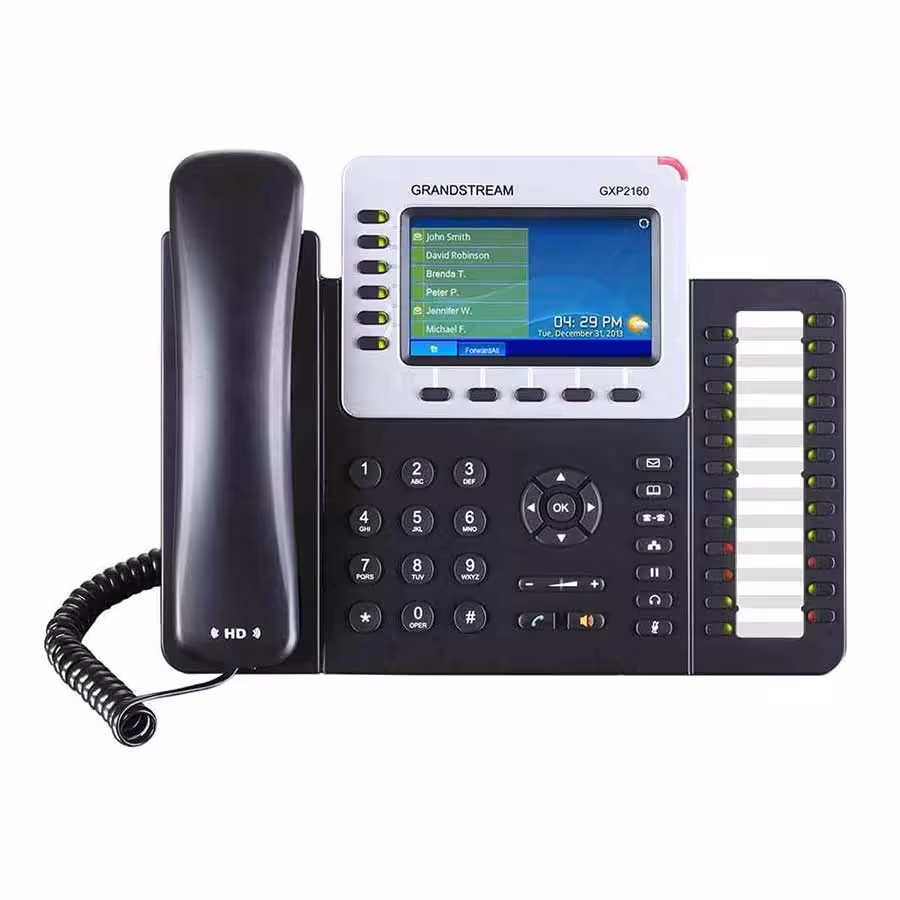قیمت و خرید گوشی تلفن تحت شبکه گرند استریم مدل GXP2160 | یاس ارتباط