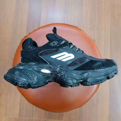 کتانی مردانه بالنسیاگا کارگو مشکی زیره کثیف کیفیت بالا