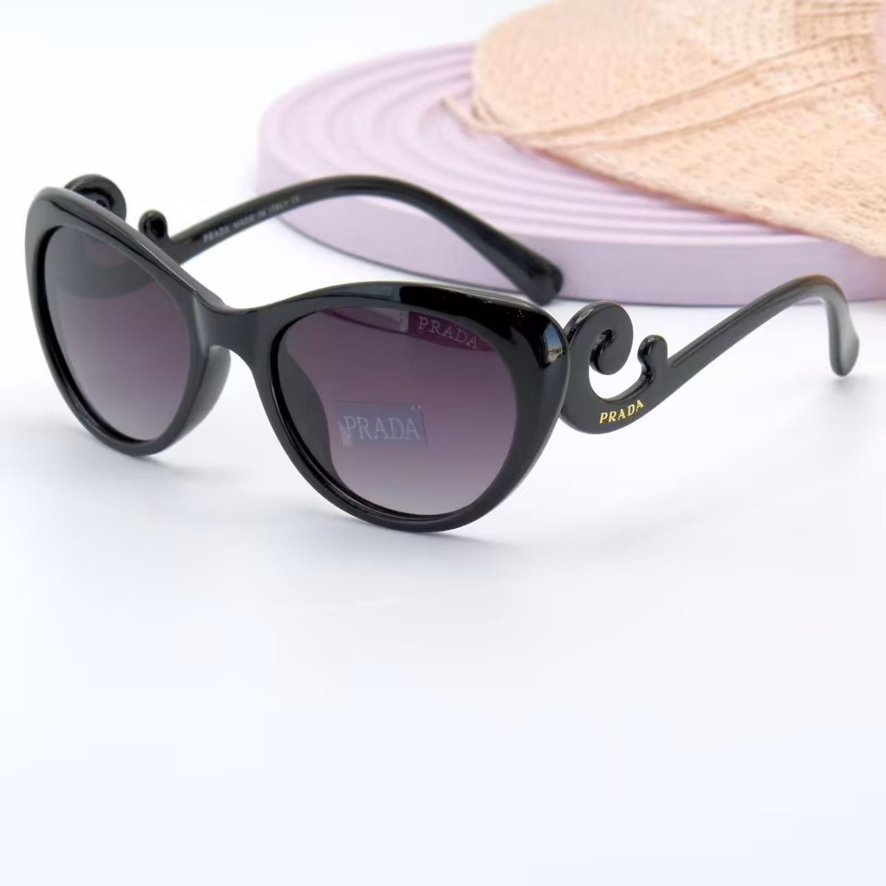 عینک آفتابی زنانه گربه ای پرادا Prada uv400