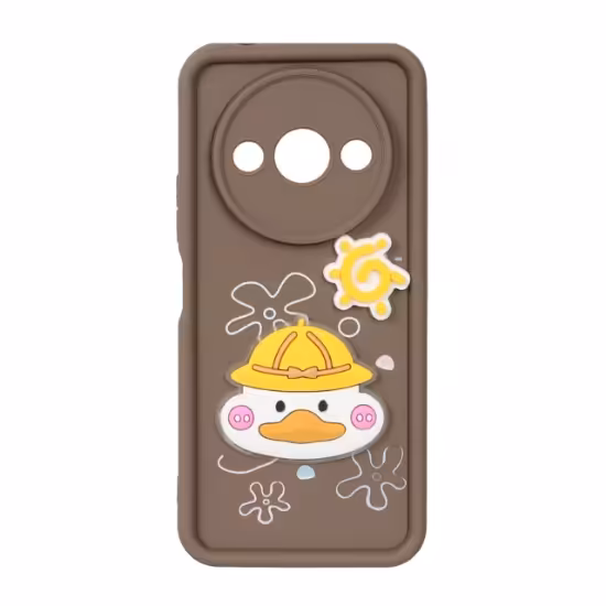 قاب گوشی Solid Case عروسکی برجسته برای Xiaomi Redmi A3 -  کد 1