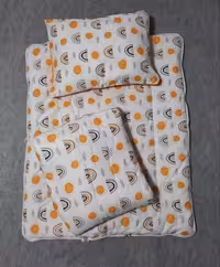 سرویس خواب مسافرتی وی نی پو طرح خورشید و رنگین کمان