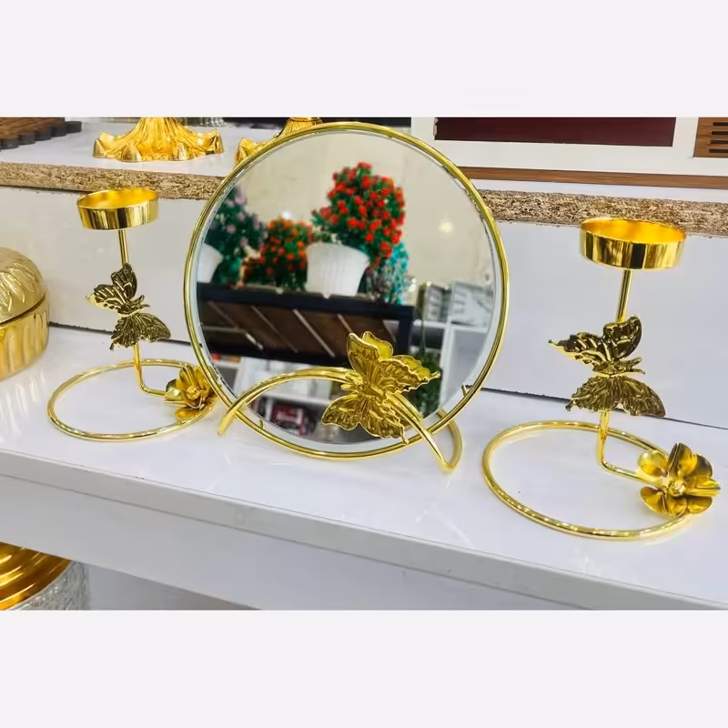 آینه شمعدان