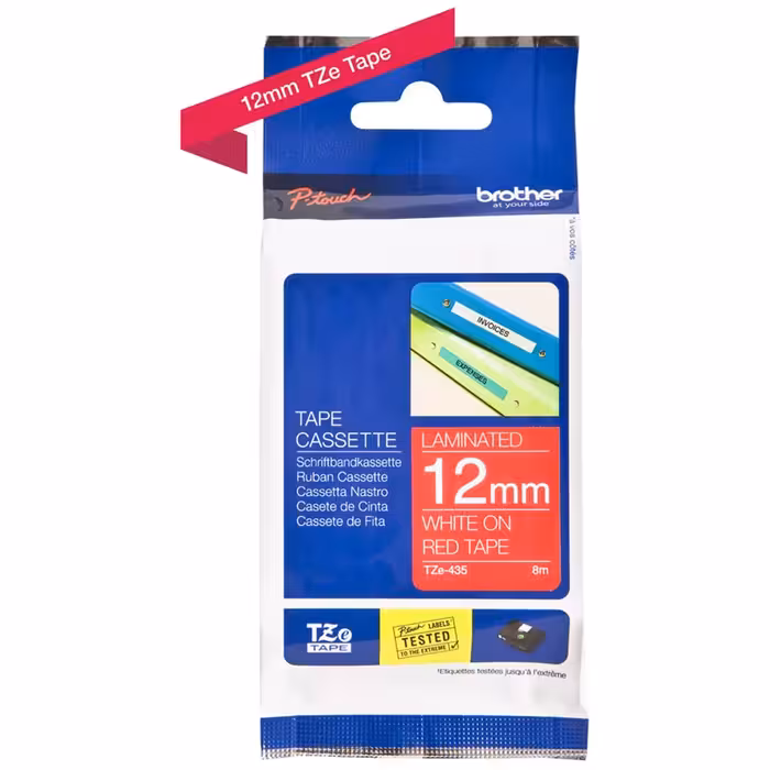 برچسب پرینتر لیبل زن برادر مدل TZe-435