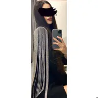 سر دوشی جواهری نگین کریستال براق مجلسی خاص پسند 