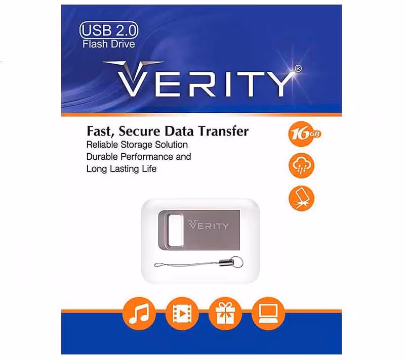 فلش مموری وریتی مدل v810 ظرفیت 16 گیگابایت