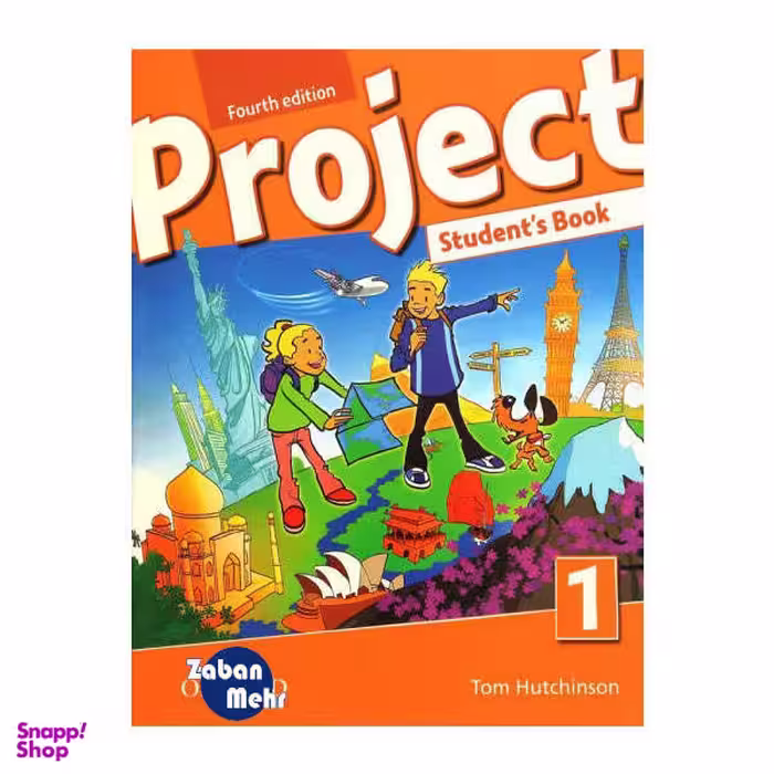 کتاب Project 1 Fourth Edition اثر tom hutchinson انتشارات زبان مهر