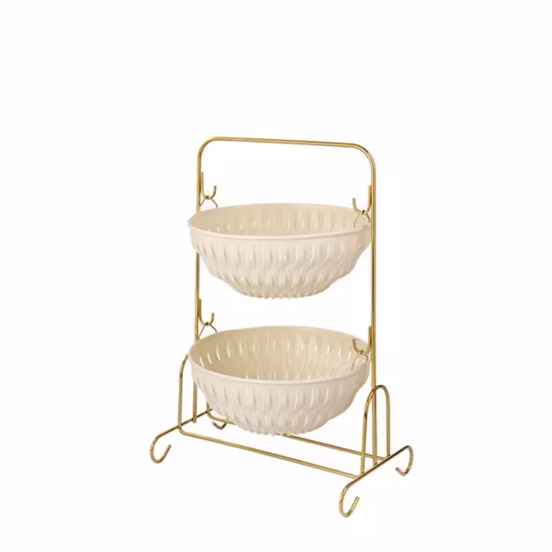 جای سیب زمینی و پیاز گرد 2 طبقه لیمون