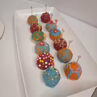 پاپسیکلز 12 عددی با روکش شکلات و ترافل