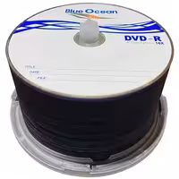 دی وی دی خام مدل Blue Ocean بسته 50 عددی