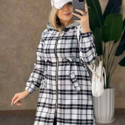 مانتو دخترانه پشمی مدل پناه جدید 4 خونه پشمی