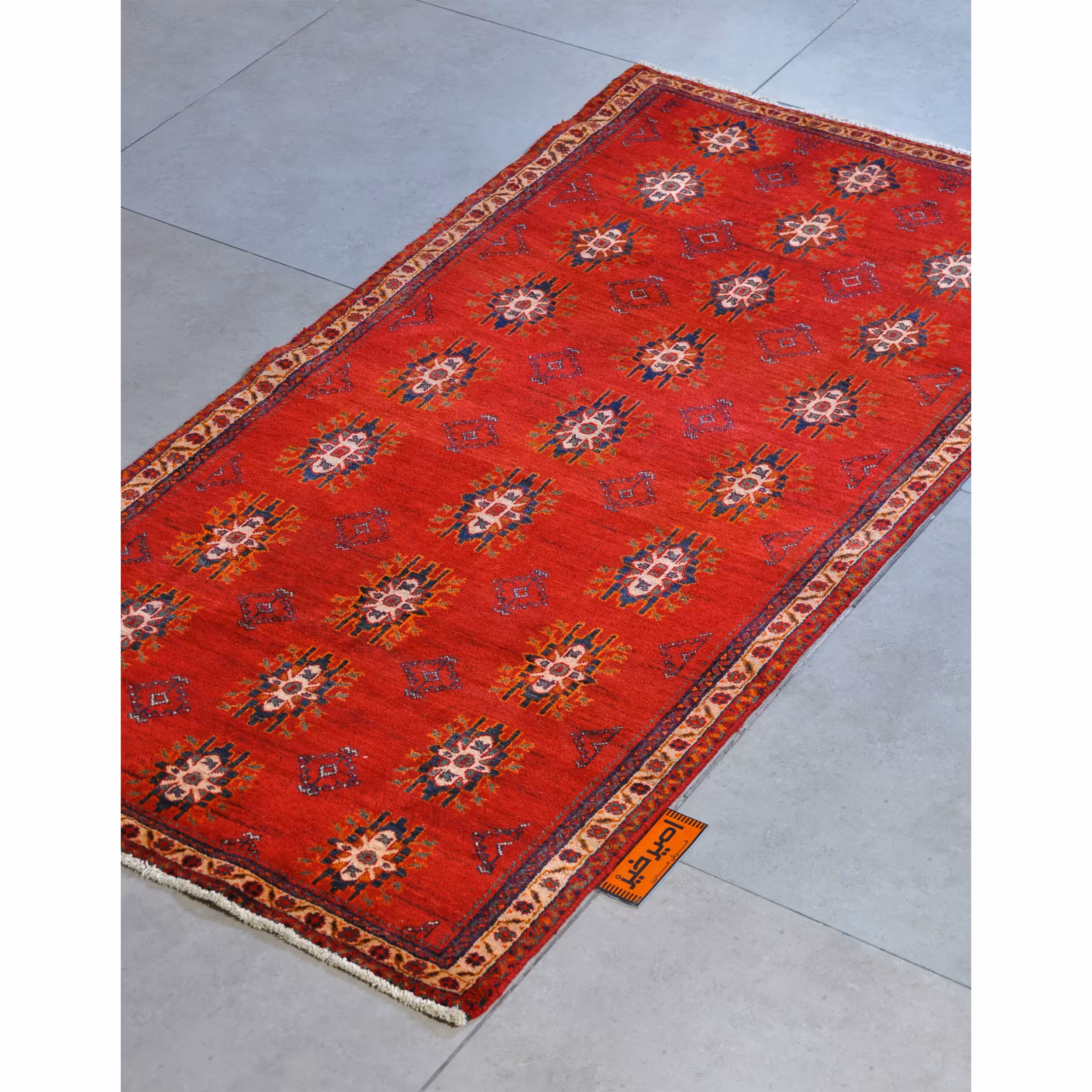 فرش دستبافت دو متری امیرخیز مدل ایلیاتی کد 109805