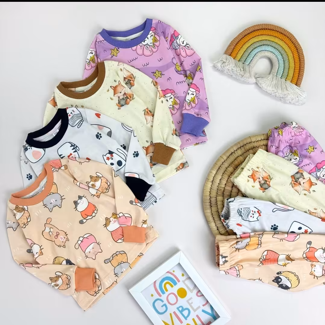 بلوز شلوار پسرانه  بلوز شلوار دخترانه سایز35 ارسال رایگان طرح اسپرت  بلوز شلوار پسرانه