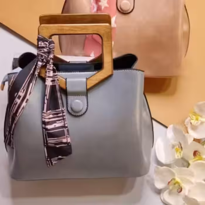 کیف دستی کیف دوشی کیف دسته چوبی