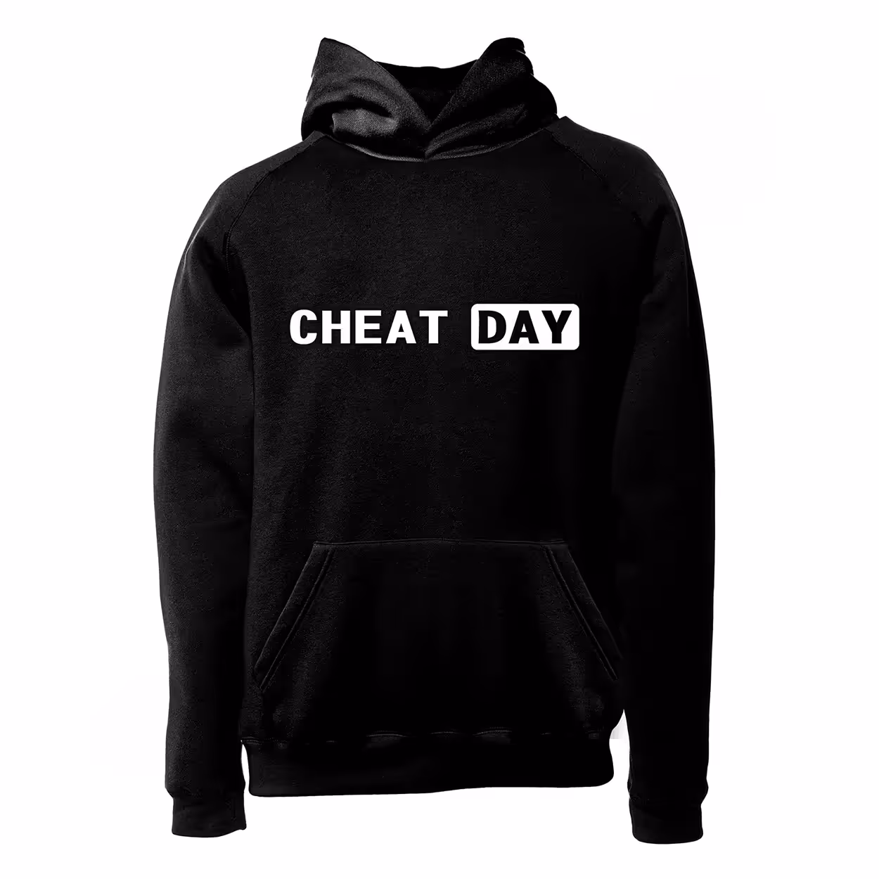 هودی ورزشی بدنسازی فشن لاین FTNS 110  | مشکی/سفید