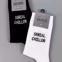جوراب ساقدار Serial chiller نخ پنبه فری سایز