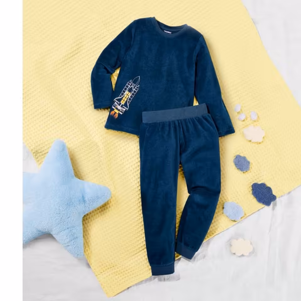 ست بلوز و شلوار حوله ای پسرانه اورجینال لوپیلو سایز 1 تا 2 سال