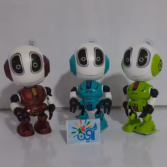 ربات فلزی تقلید صدا لمسی موزیکال باکیفیت اسباب بازی دخترانه پسرانه