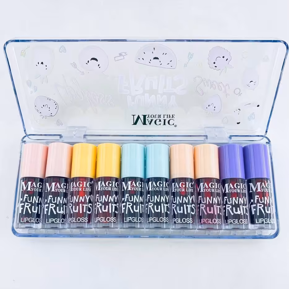 پک تینت لب میوه ای مجیک 10 عددی