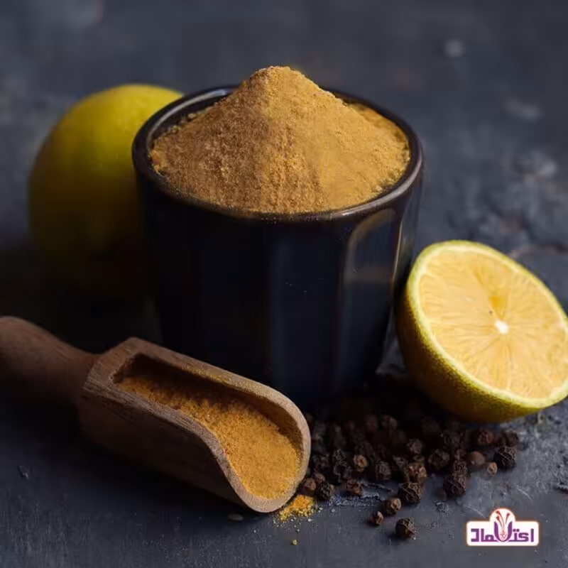 ادویه لیمو فلفلی 500 گرمی  اعتماد  متفاوت و درجه یک ( لیموفلفلی ) - حذف شده