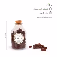 شیشه آلو حبه ای - 150 گرمی