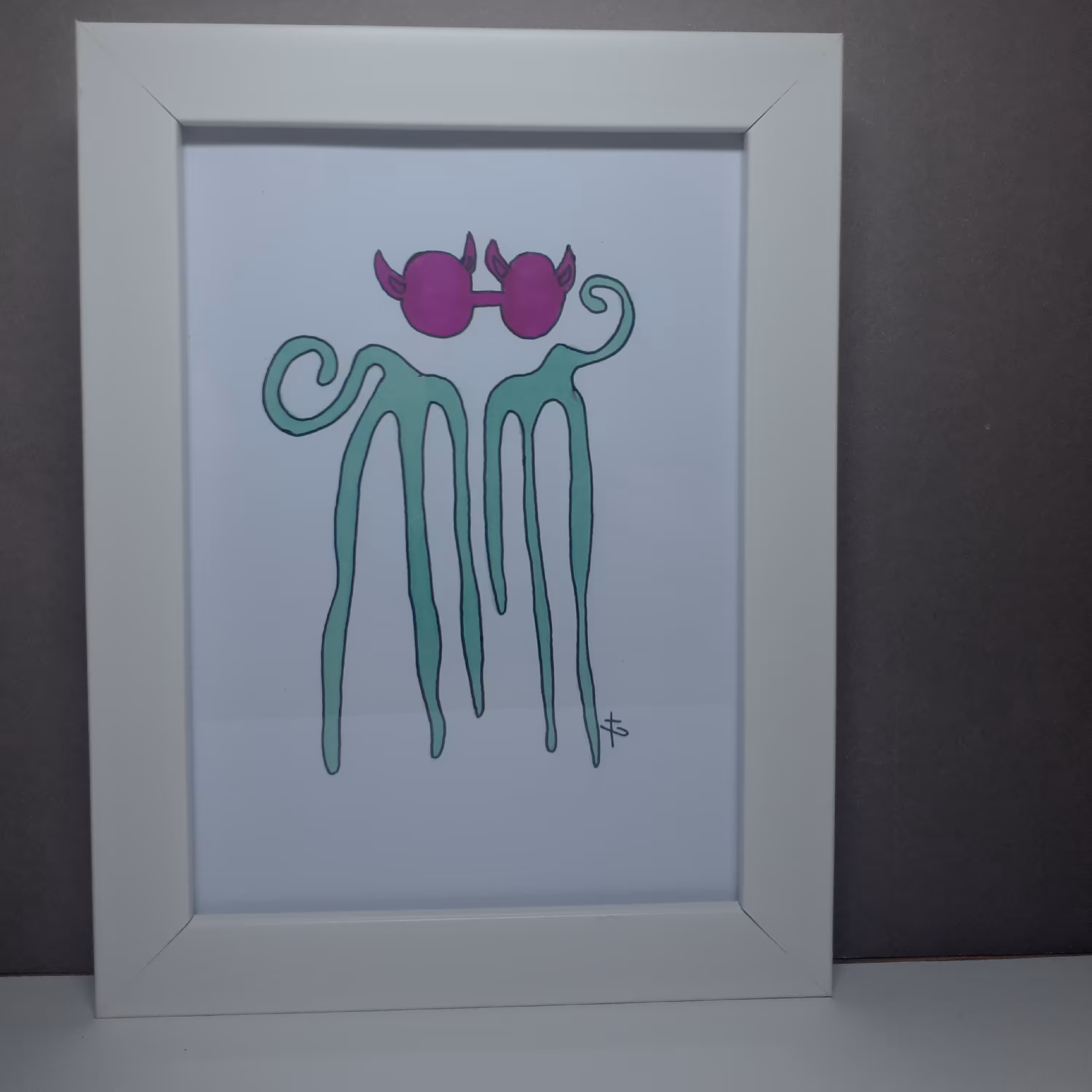 نقاشی دو قهرمان