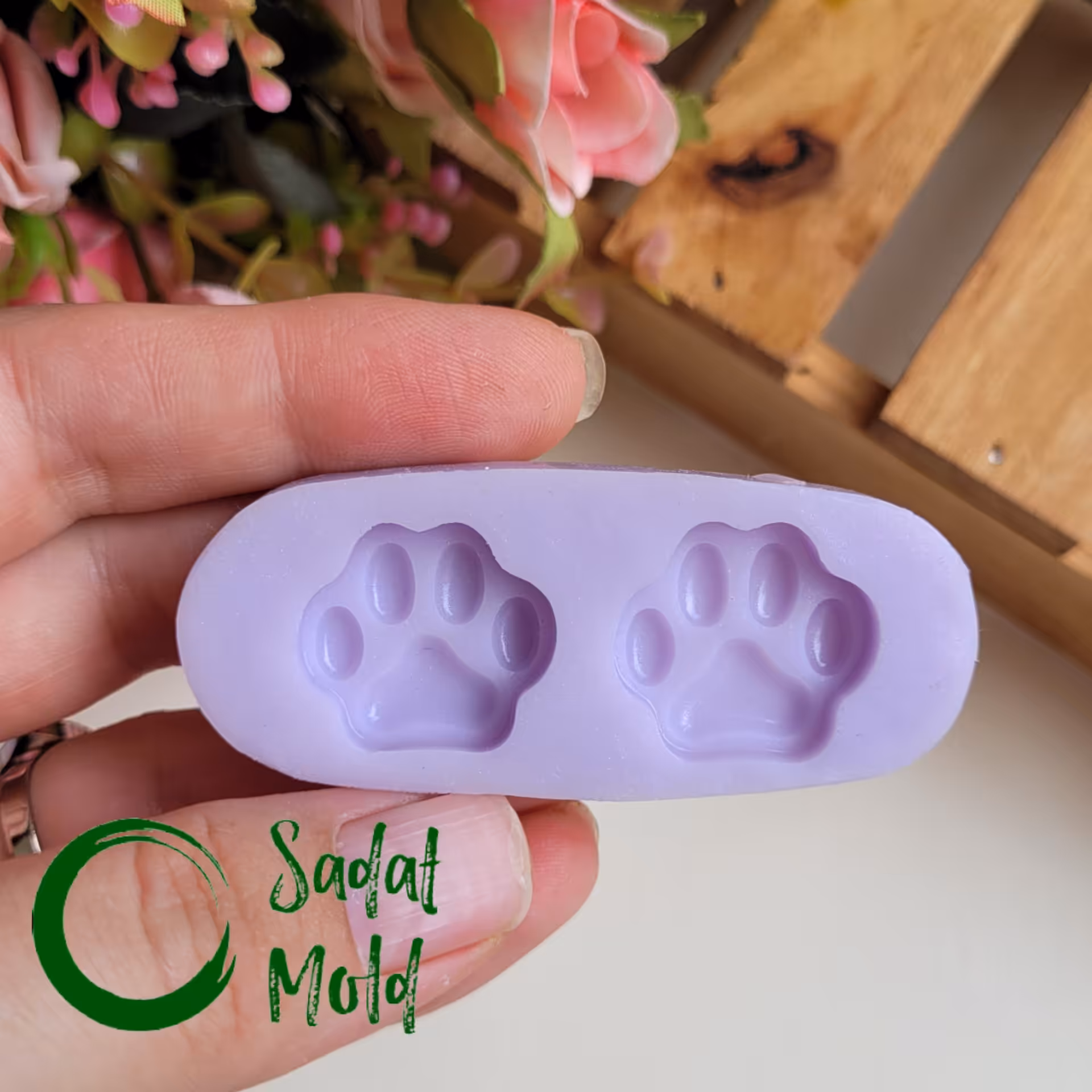 قالب سیلیکونی پنجه گربه دو سانتی