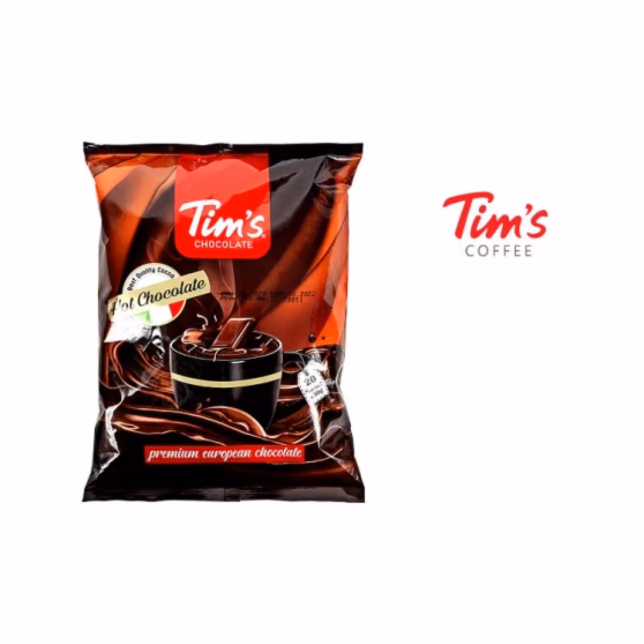 هات چاکلت تیمز بسته 20 عددی tims