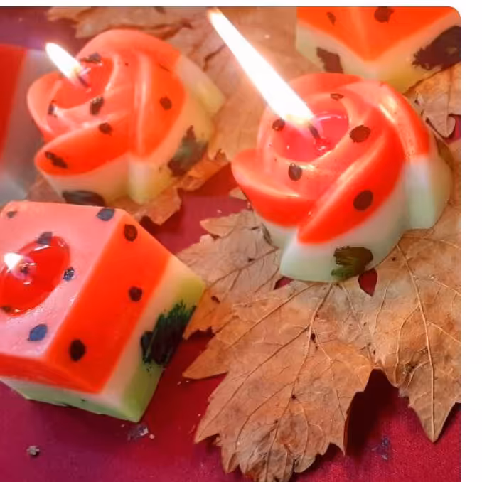 شمع گل دو عددی