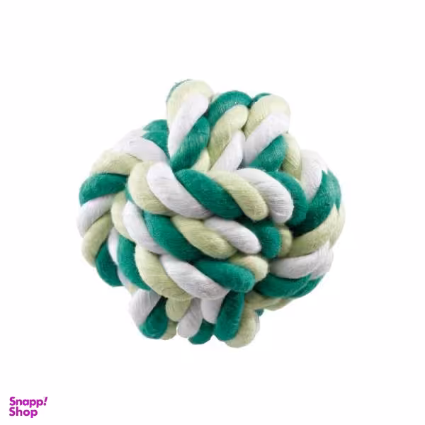 اسباب بازی سگ و گربه مدل توپ گره ای کنفی