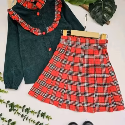 شومیزودامن چهارخونه مناسب یلدا موجودی بپرس