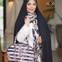ست کیف و روسری شیک  مجلسی