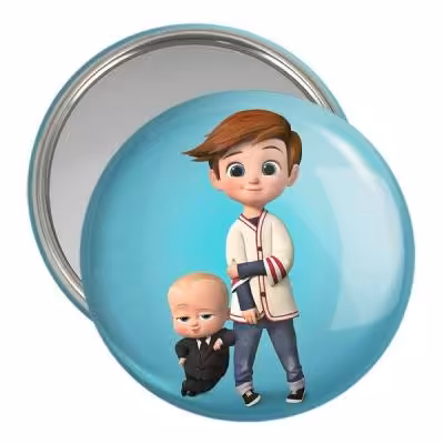 آینه جیبی خندالو مدل بچه رئیس Boss Baby کد 10329