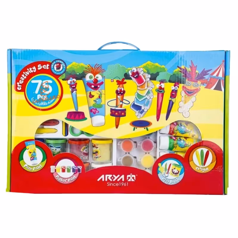 قیمت و خرید ست خلاقیت 75 تکه 6035 آریا ARIYA