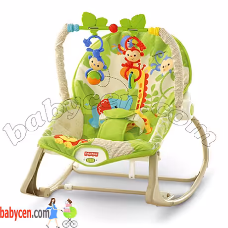 نی نی لای لای Fisher Price rainforest friends rocker
