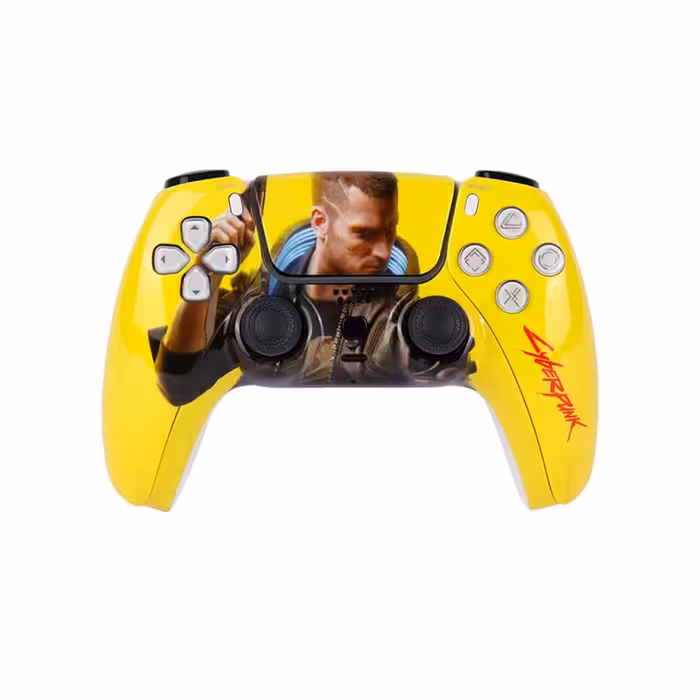 دسته بازی PS4 پلی استیشن 4 طرح پلی استیشن 5 مدل T29 طرح Cyberpunk