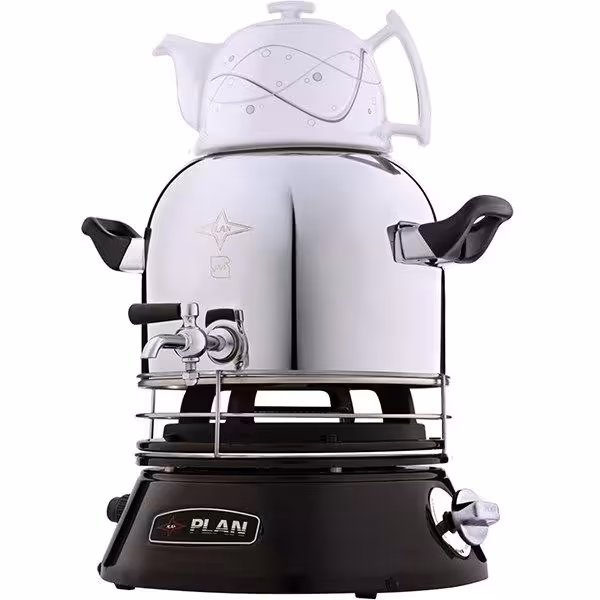 سماور گازسوز پلان کد 1583 ظرفیت 4 لیتر
