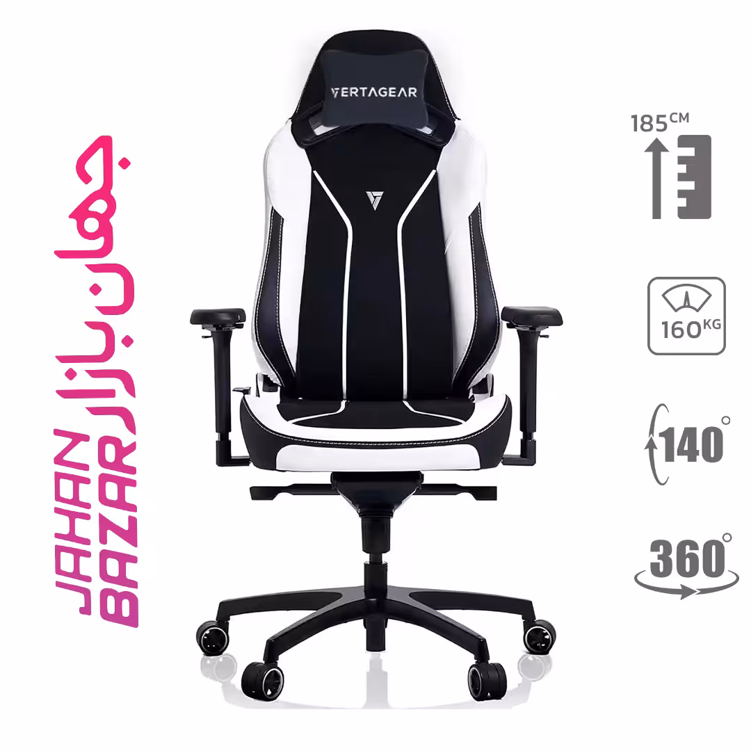صندلی گیمینگ ورتاگیر Vertagear SL5800 Black White RGB