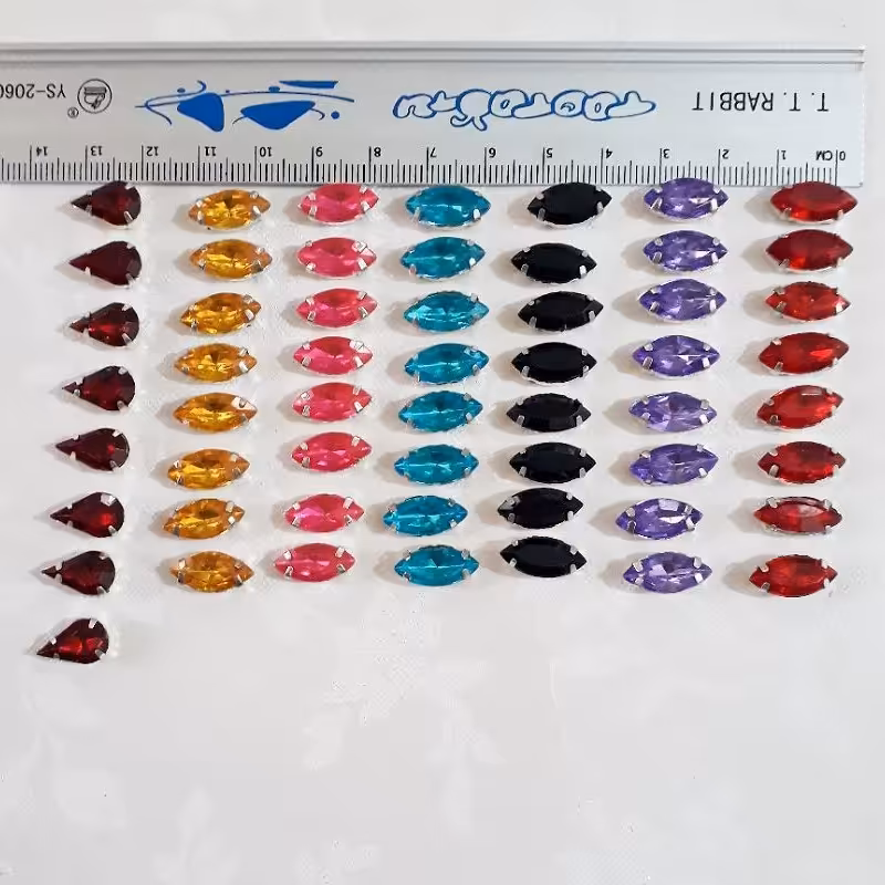 بسته 56 عددی سنگ پلاستیکی