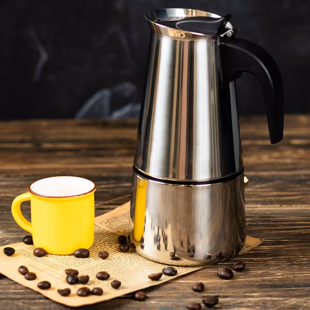 قهوه جوش استیل 6 کاپ