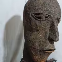 تندیس فلزی  سرخپوست 