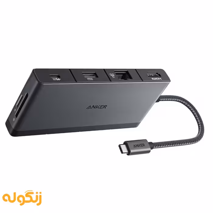 هاب 9 پورت نسل پنجم انکر Anker 552 USB-C Hub 9-in-1