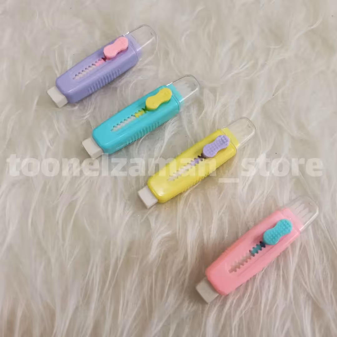 پاکن کاتری  دارای سری فرچه ای در چهار رنگ پاستیلی 