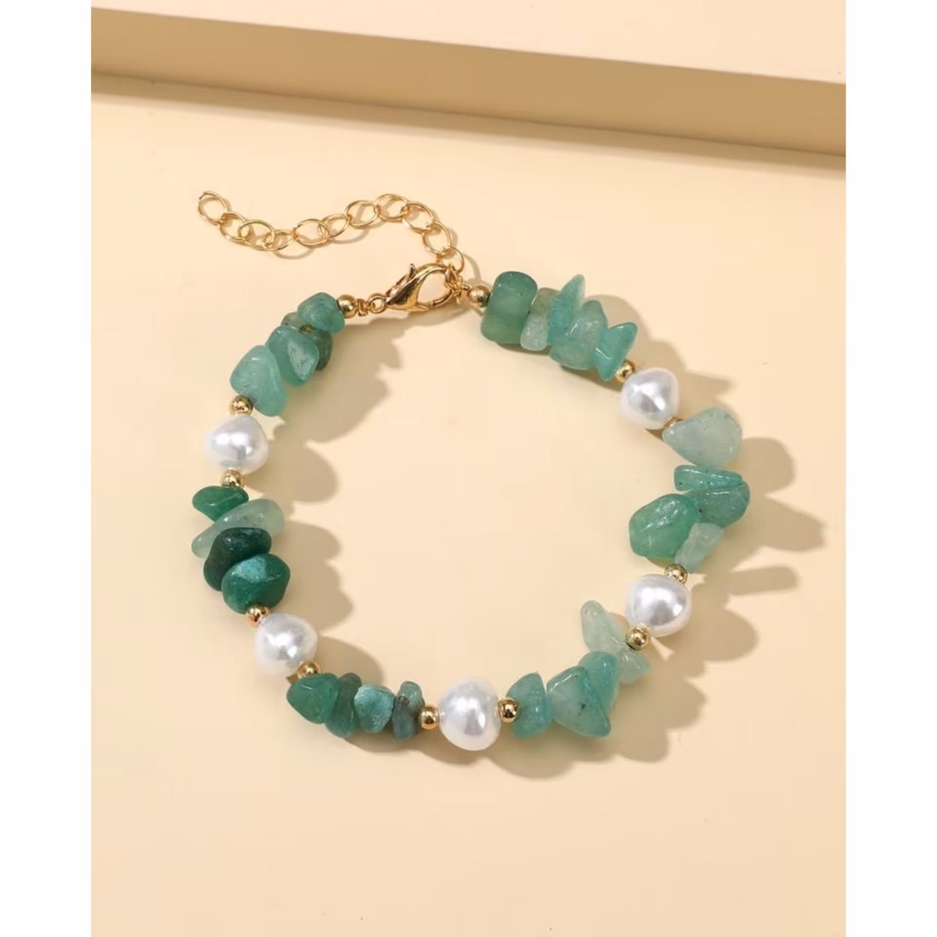 دستبند ترکیبی با مروارید کد66