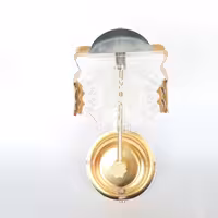 روشنایی گازی یک شعله صادراتی طلایی