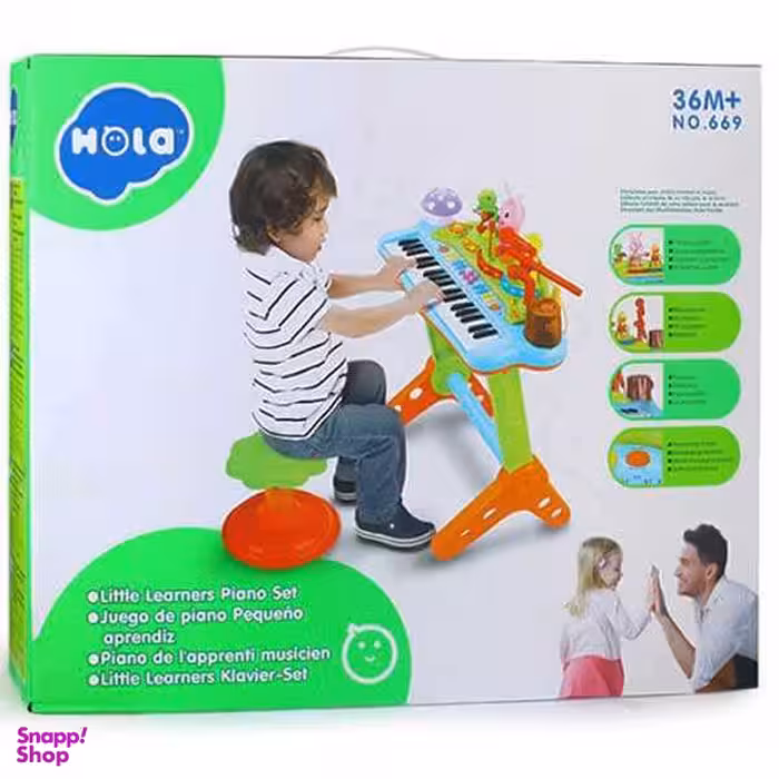 بازی آموزشی هولا مدل پیانو کد 669